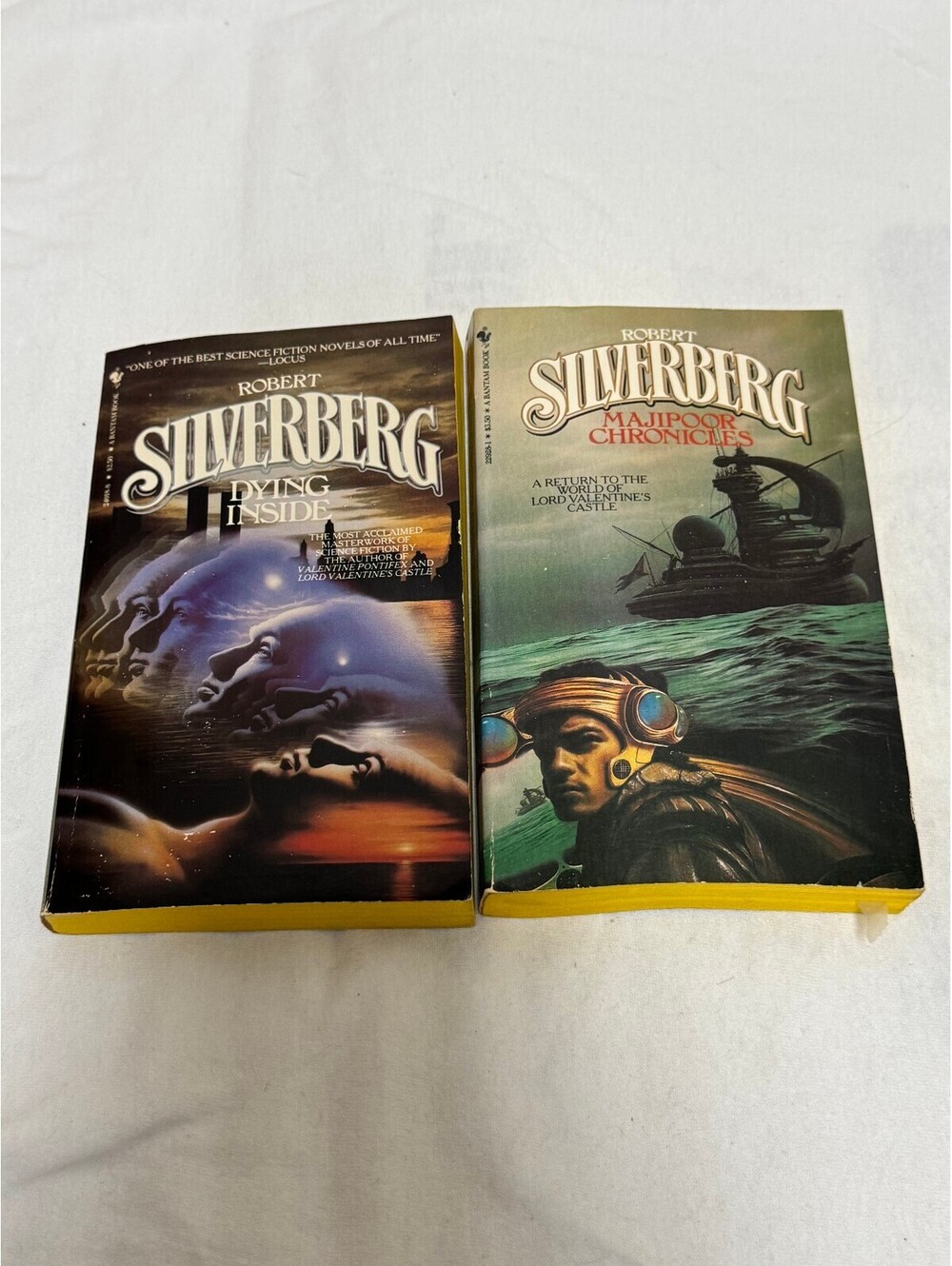 Robert Silverberg Bantam Paperbacks Dying Inside Majipoor Chronicles Vintage